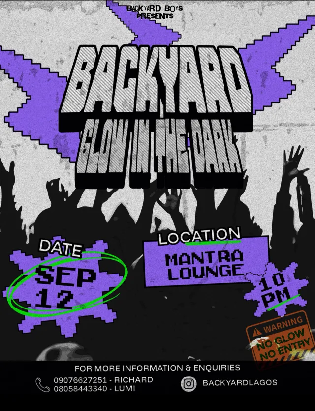 BACKYARD: GLOW IN THE DARK