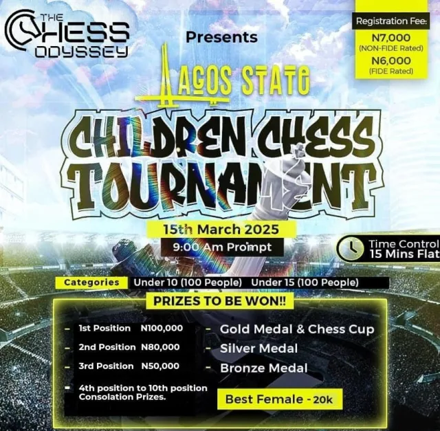 Lagos State Children Chess Tournament 2025