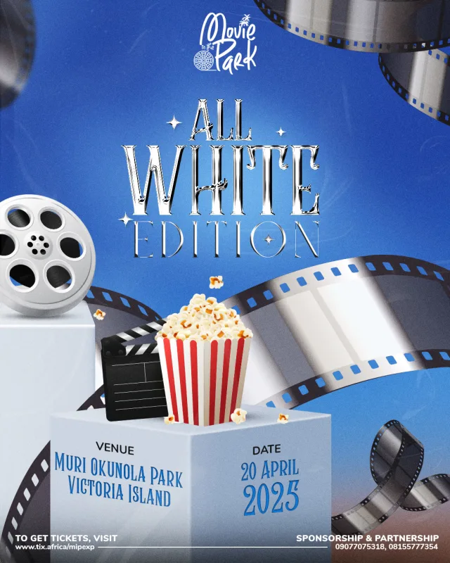 Movie In The Park, All White Edition