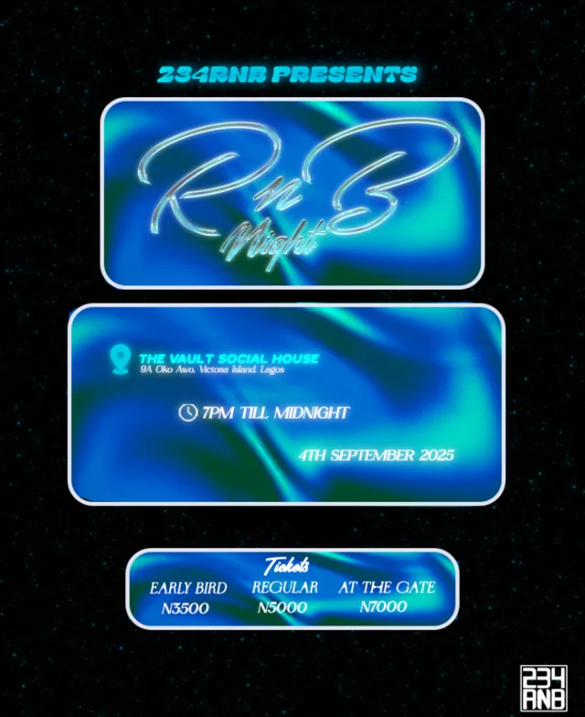 RnB Night (Sept 2025 Edition)