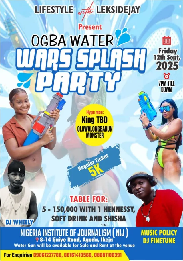 WARS SPLASH PARTY